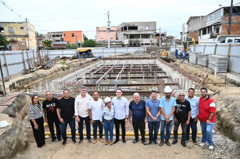 Visita as Obras de Macrodrenagem de Santo Antônio