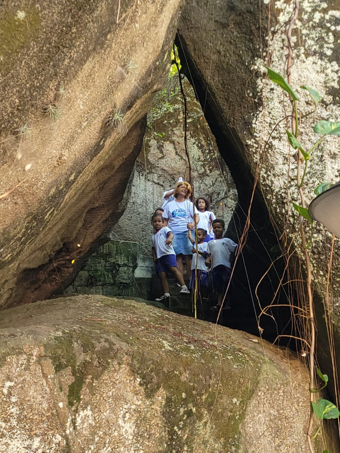 trilha interpretativa em parques municipais