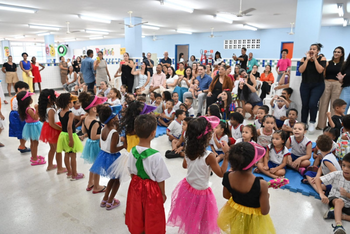 Prefeitura entrega reforma do Cmei TI Álvaro Fernandes Lima, em Bela Vista