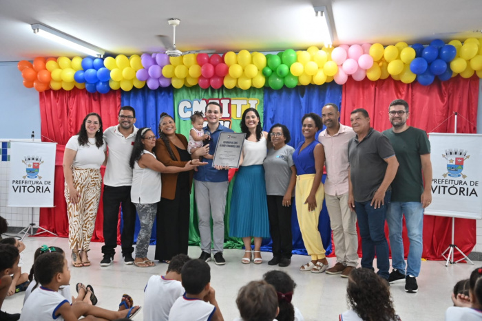 Prefeitura entrega reforma do Cmei TI Álvaro Fernandes Lima, em Bela Vista