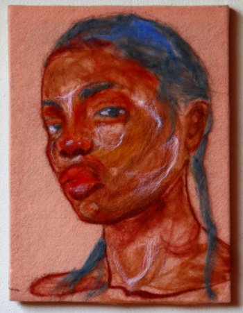 As telas, com dimensões de 30 x 40 cm, percorrem diferentes suportes e técnicas artísticas.
