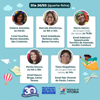 Card de divulgação.
