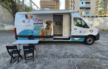 Vetmóvel leva serviços para atendimento ambulatorial para cães e gatos na capital