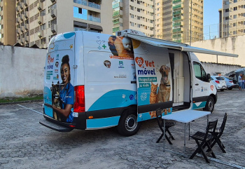 Vetmóvel leva serviços para atendimento ambulatorial para cães e gatos na capital