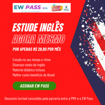 Desconto para servidor em curso de inglês EW PASS