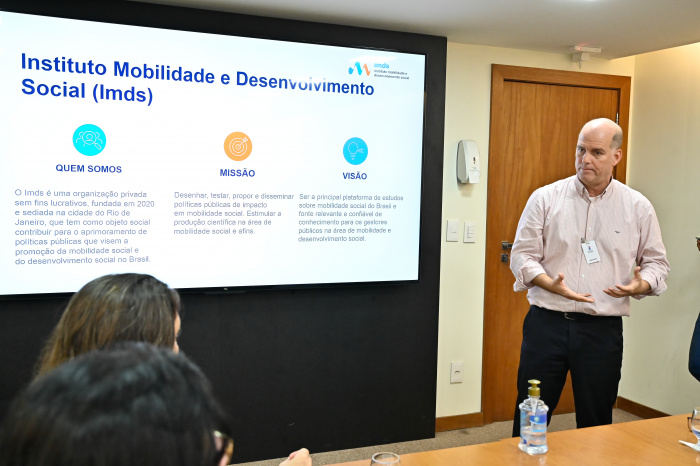 Reunião com Ministério da Cidadania e o Instituto de Mobilidade e Desenvolvimento Social