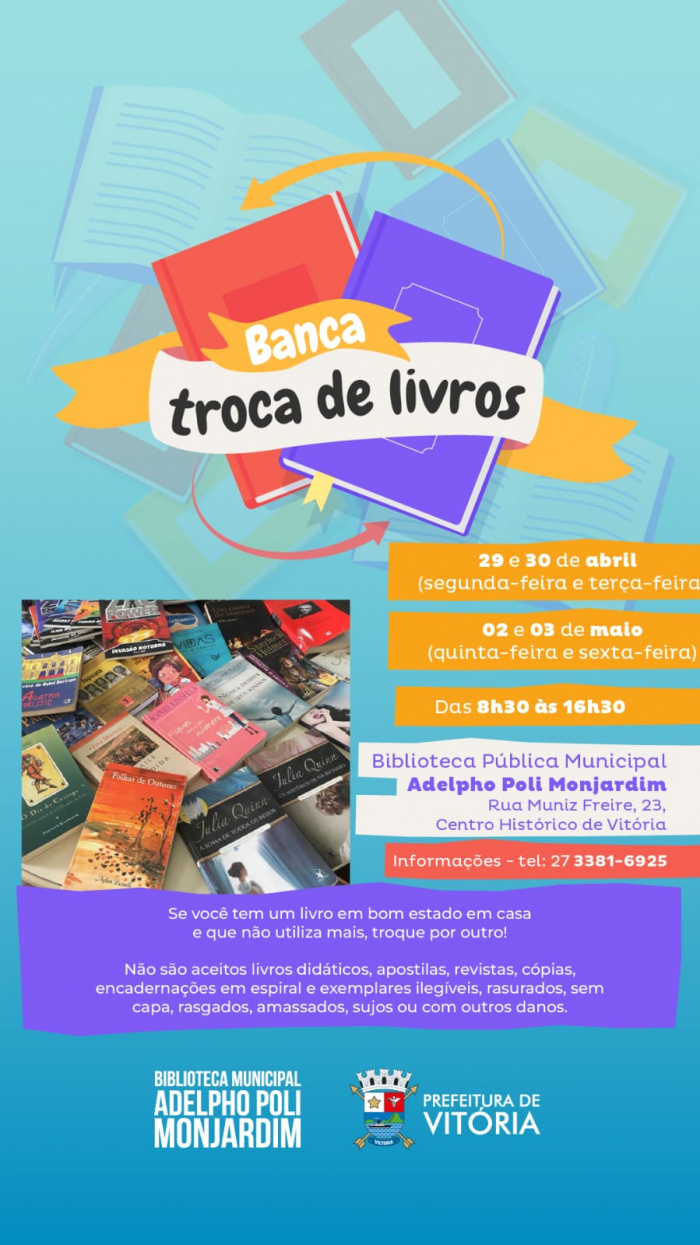 Arte de divulgação da Banca.