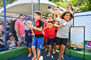 Entrega Parque Kids Bairro Santa Clara