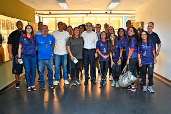 Profissionais da Semesp - Lançamento do Núcleo Esportivo da Semesp, na UniSales.