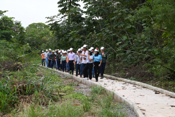 Visita as Obras do Parque Costeiro Jardim Camburi Vale