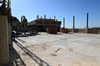 Visita Obras EMEF Paulo Roberto São Benedito