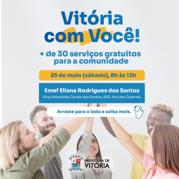 Vitória com Você Goiabeiras Emef Eliane Rodrigues dos Santos