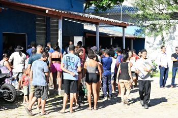 Entrega de Cestas Básicas em São Pedro