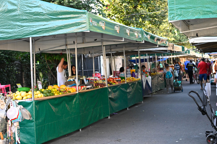 Visita na Feira Popular do Bairro República