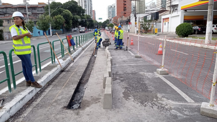 Obras do Plano Mobilidade Leste