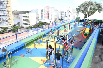 Inauguração de Parque Kids na Capixaba