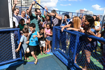 Inauguração de Parque Kids na Capixaba
