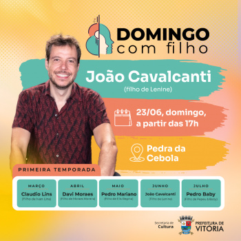 Apresentação gratuita tem início a partir das 17 horas.
