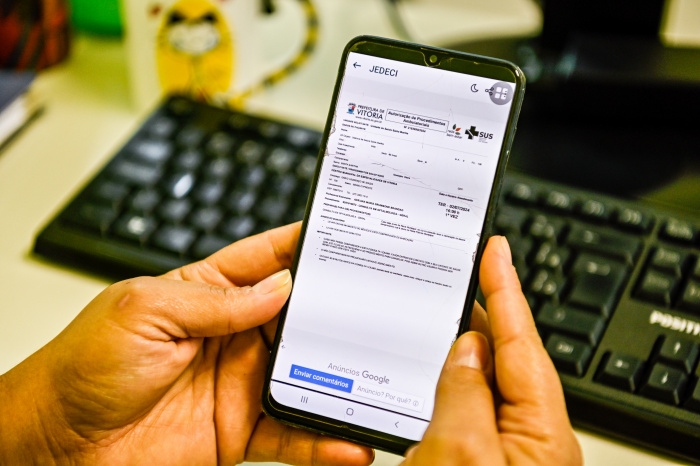 Recebimento de confirmação de agendamento da Central de agendamentos Saúde tá On
