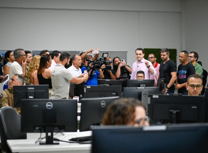 Coletiva de Imprensa sobre o uso de Inteligência Artificial (IA) nas câmeras de Vitória