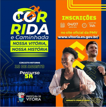 Corrida nossa vitória. Nossa história.