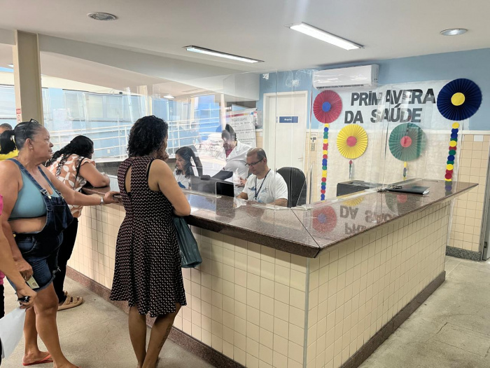 UBS Santo André participou do primeiro dia da Primavera da Saúde