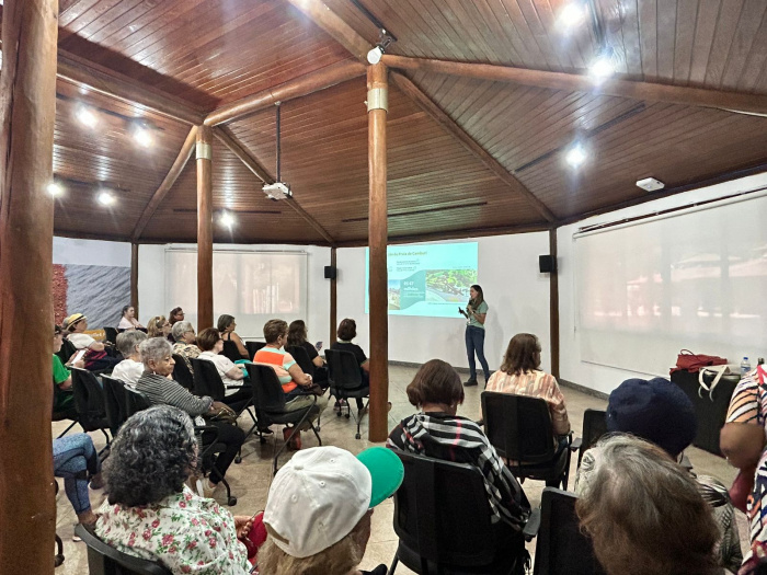 Atividade em comemoração ao Dia Internacional da Pessoa Idosa