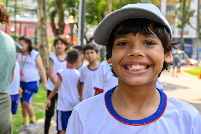 Vinícius Ferreira na Comemoração da semana das crianças no Parque Moscoso