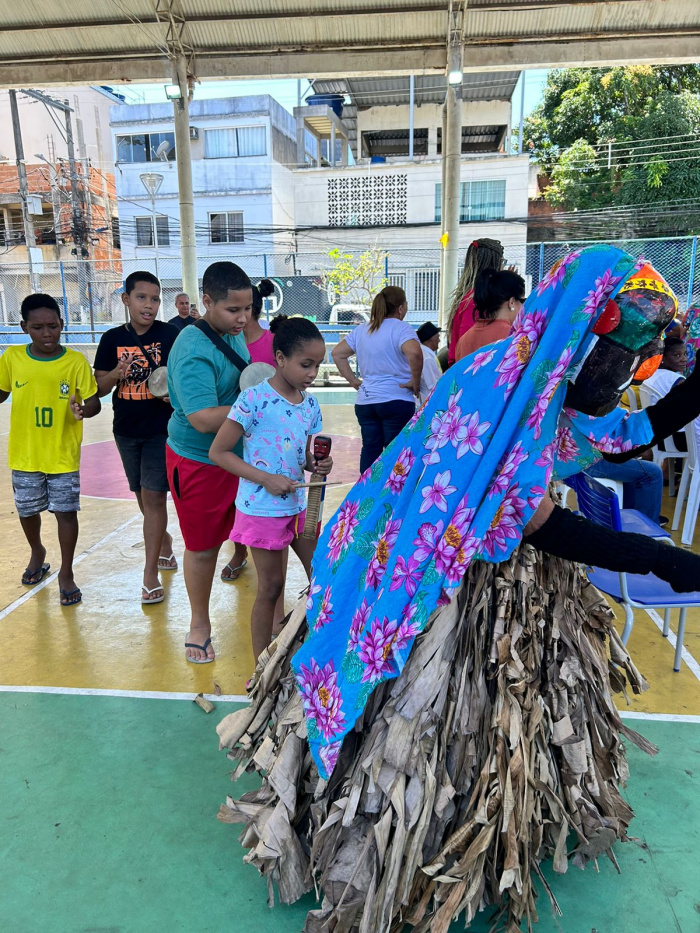 Encontro intergeracional no Centro de Convivência de Andorinhas