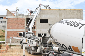 Visita à obra do novo Cras e Unidade de Saúde de Santo Antônio