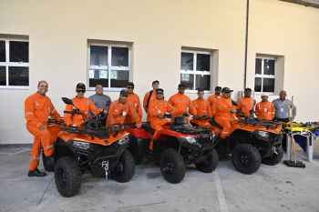 Entrega de equipamentos para Guarda Municipal e Semmam