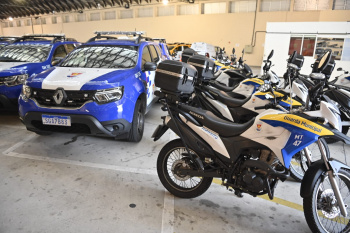 Entrega de equipamentos para Guarda Municipal e Semmam