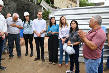 Visita as Obras da EMEF Paulo Roberto no São Benedito