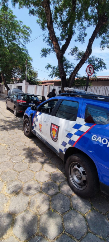 Guarda de Vitória recupera carro roubado por falso motoboy no RJ