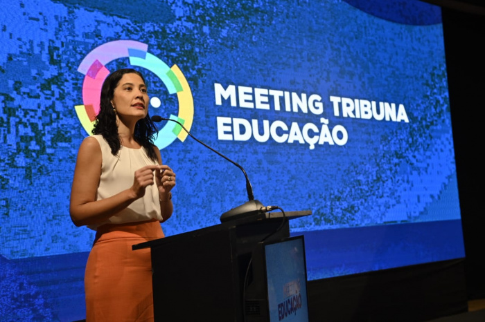 Secretária de Educação no Meeting de Educação da Rede Tribuna
