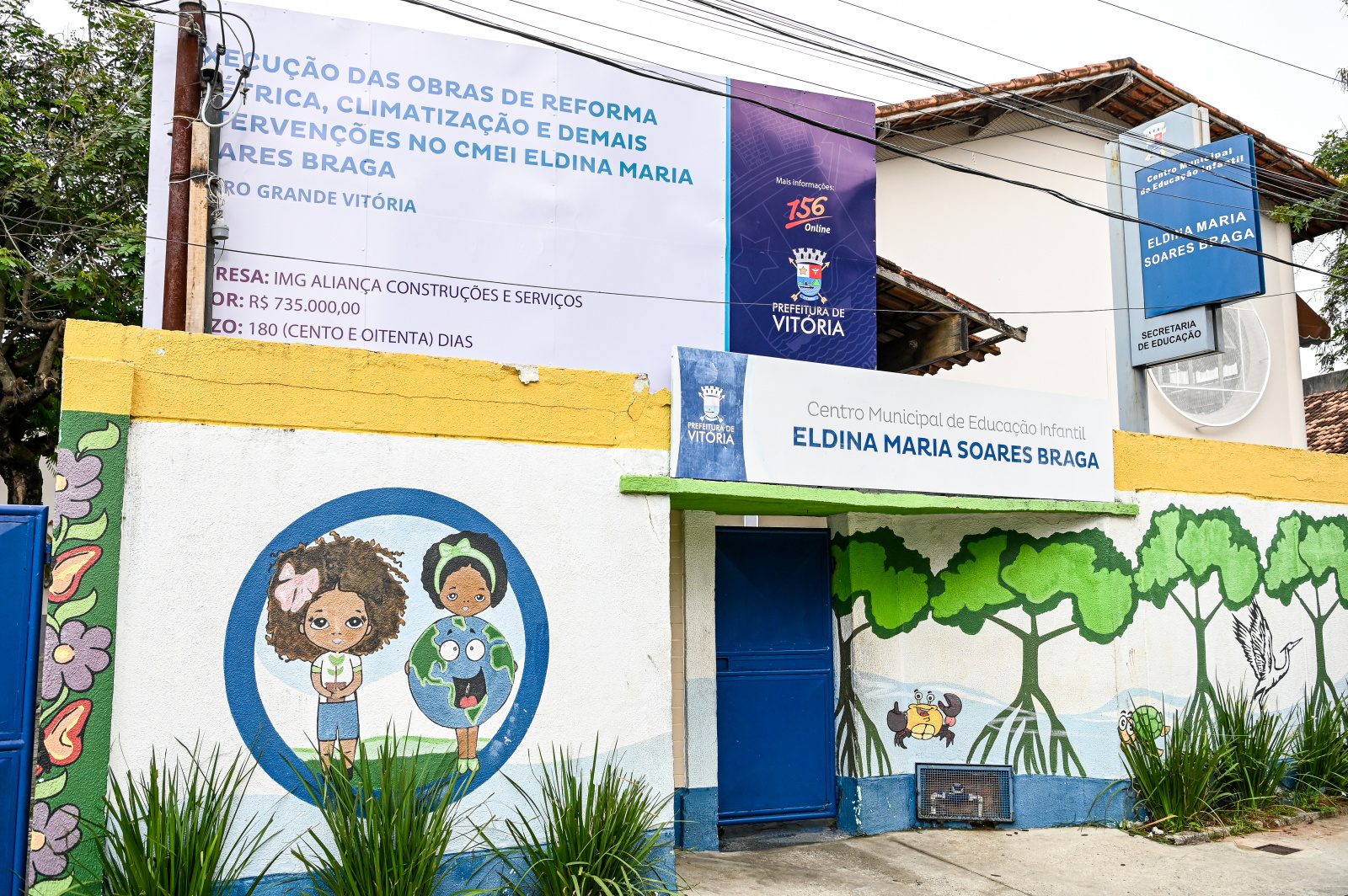 Cmei Eldina Maria Soares Braga passará por reforma elétrica e será ...