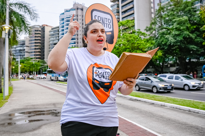Projeto Conto no Ponto - Edição Praia do Canto (Praça dos Namorados)