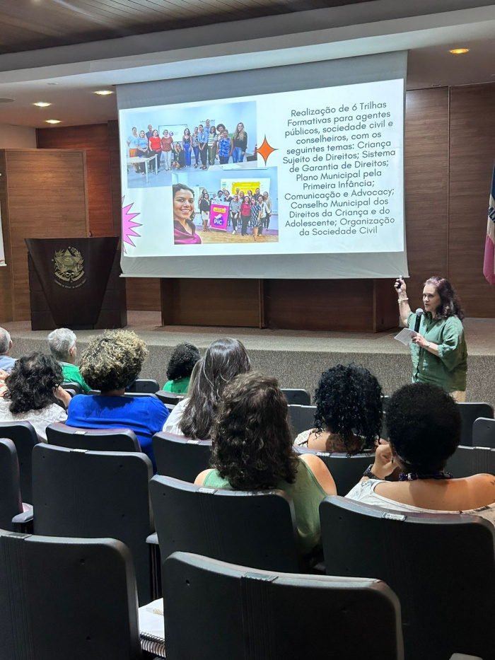 Projeto Vitória da Primeira Infância recebe premio em concurso de Boas Práticas