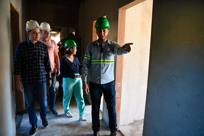 Visita as Obras do CRAS de Itararé