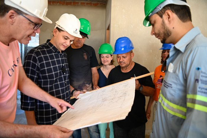 Visita as Obras do CRAS de Itararé