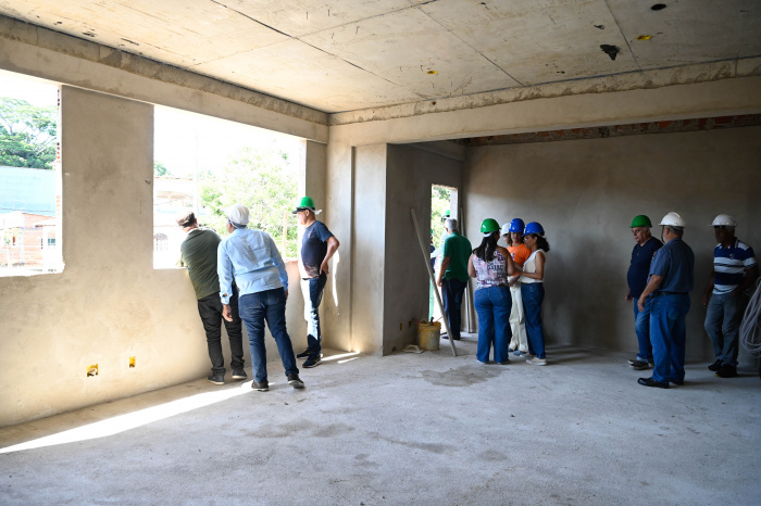 Visita as Obras do CRAS de Itararé