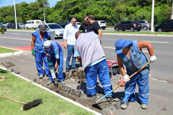 Início da implementação das novas tampas de Bueiros de Polioretano