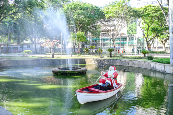 Decoração de Natal Parque Moscoso