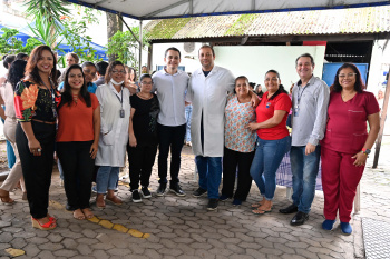 Visita na SEMUS Secretaria de Saúde