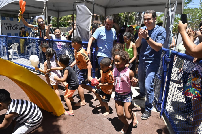 Parque Kids é inaugurado no bairro Jabour