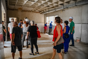 Visita Técnica as Obras do CCTI de Jardim Camburi