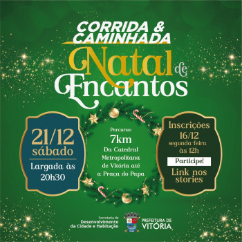 Corrida e Caminhada Natal de Encantos