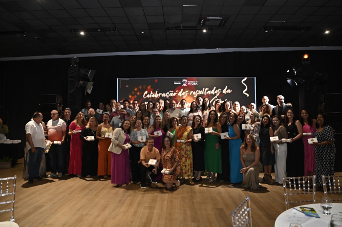 Educação celebra de resultados e destaca trabalho de gestores da rede municipal de Vitória