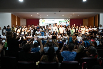 Homenagem aos estudantes da Rede Municipal que foram aprovados no IFES