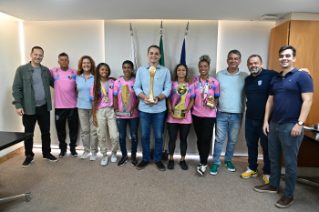Time Feminino de Beach Soccer de São Pedro campeãs Brasileiras Sul americanas e Mundiais